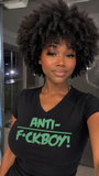 Unisex Short Sleeve V-Neck T-Shirt/ Green 💚