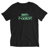 Unisex Short Sleeve V-Neck T-Shirt/ Green 💚